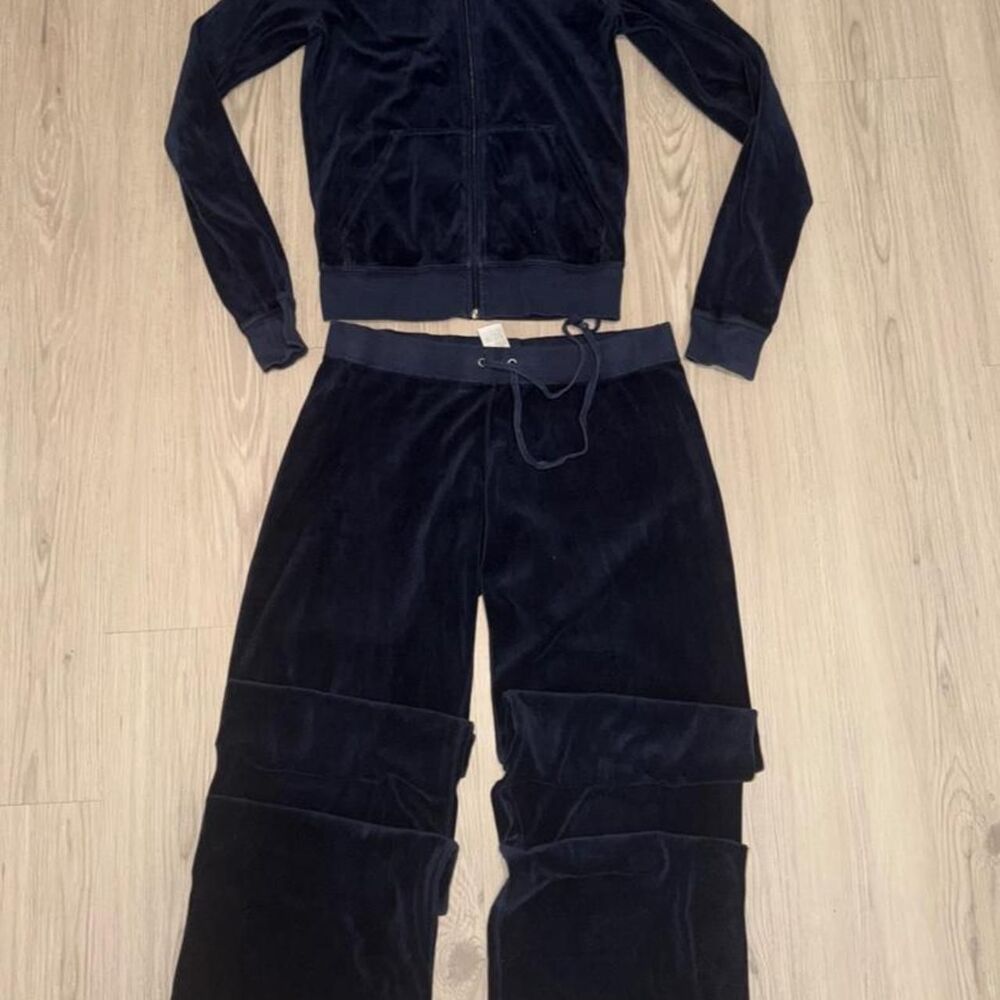 Juicy-couture Women's Navy and Black Joggers-tracksuits